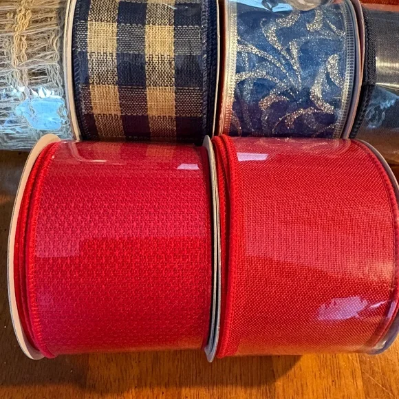 Wired Ribbon, NEW, 2.5” Wide, Pack Of 10 - Picture 5 of 8